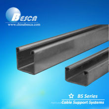 Canal de acero Pregalvanized Uni Strut (UL, IEC, SGS y CE)